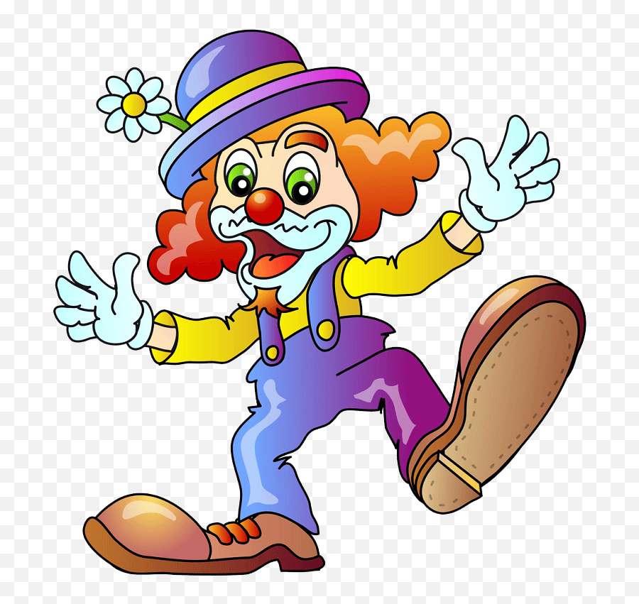 Funny Clown Clipart Transparent 1 - Clipart World Clown Lustig Clipart Emoji,Clown Clipart