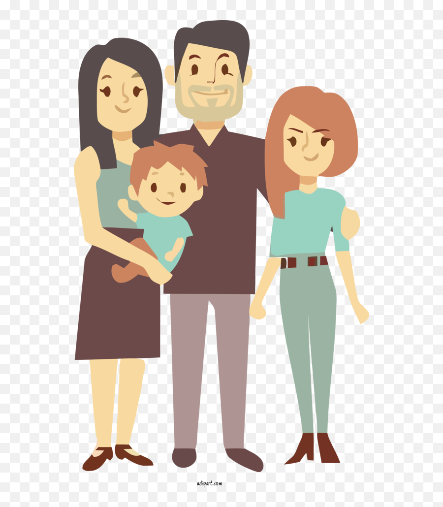 Holidays Cartoon Family For Family Day - Family Day Clipart Emoji,Families Clipart