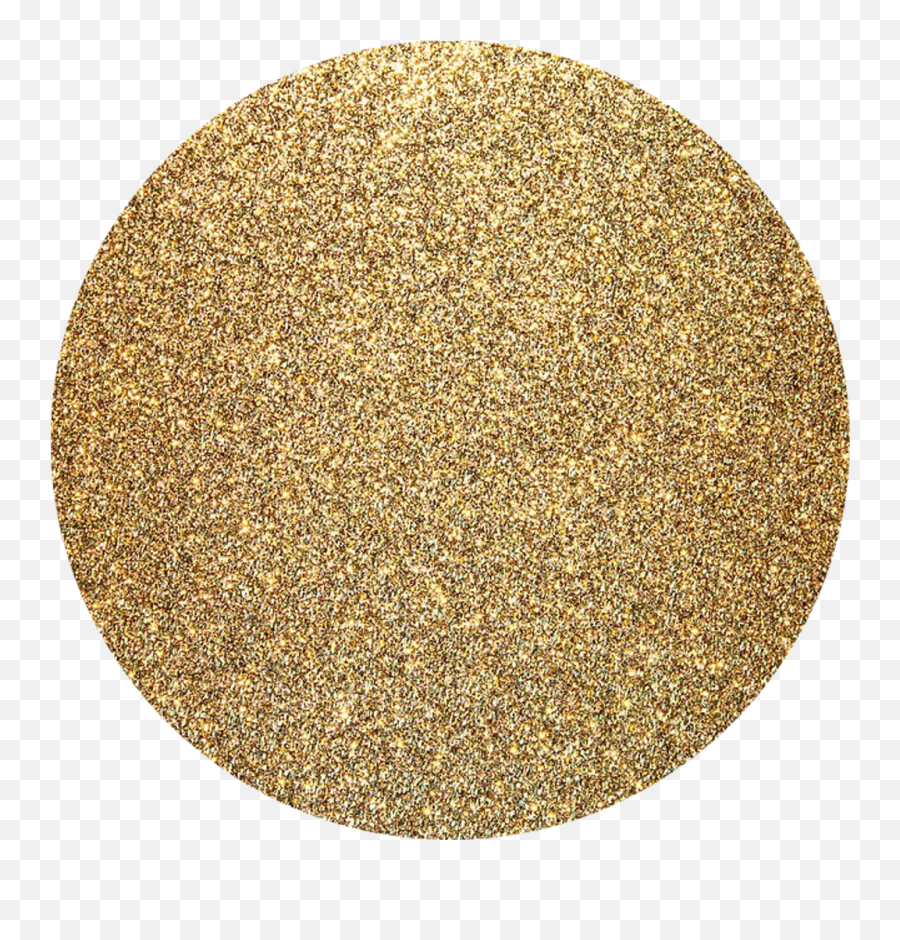 Download Kpop Glitter Gold Background Golden Circle Emoji,Gold Glitter Frame Png