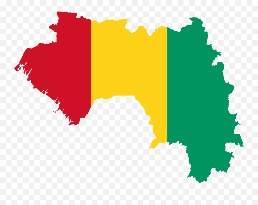 Flags Of The World Clipart - Carte De La Guinée Conakry Emoji,The World Clipart