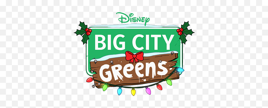 Big City Greens Green Christmas On Disney Channel On Behance Emoji,Disney Channel Png