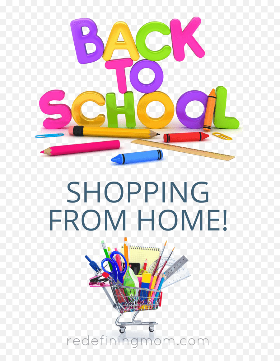 Back To School Shopping Png Clipart Png Mart Emoji,Retail Clipart