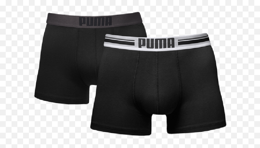 Puma Logo - Puma Logo Black Boxershorts Png Download Boxer Shorts Emoji,Puma Logo