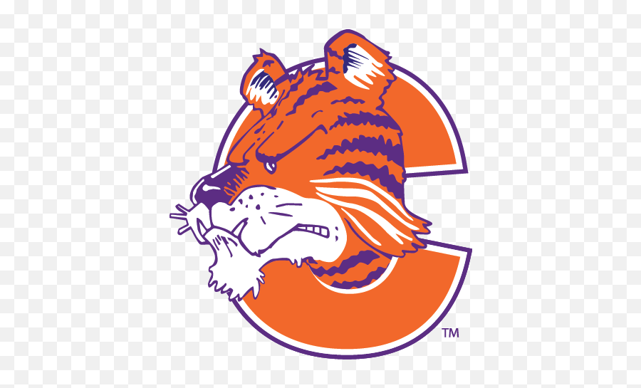 Clemson Tigers Vintage Logo - Logo Clemson University Mascot Emoji,Vintage Logo