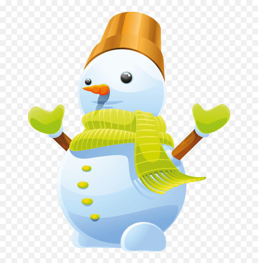3d Cute Snowman Vector Art Download Vector - Cute Snowman Vector Snowman Clip Art3d Emoji,Snowman Face Clipart