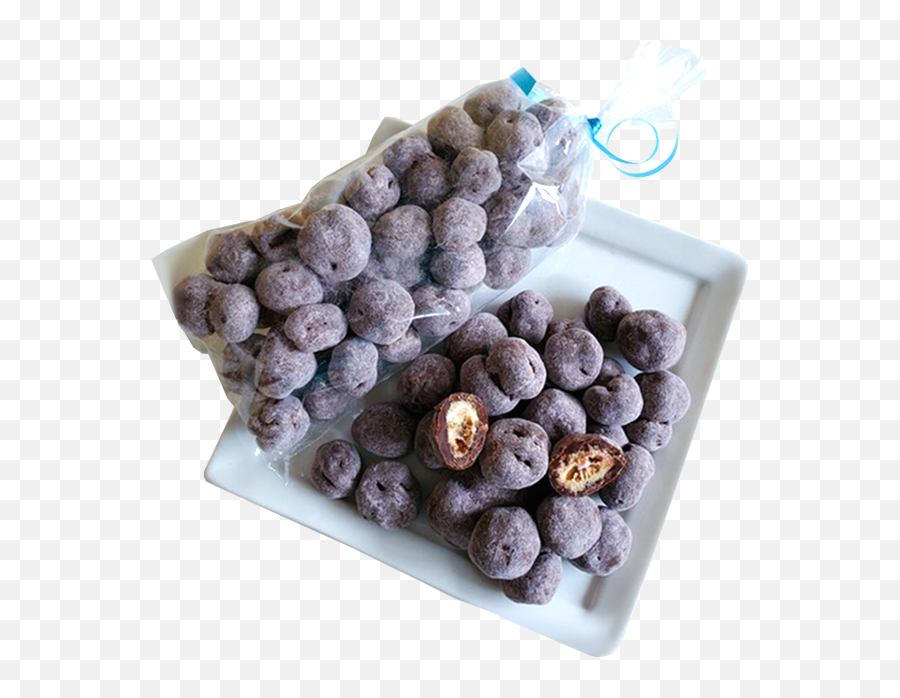 Dark Chocolate Covered Organic Blueberries Falconglen - Superfood Emoji,Blueberries Png