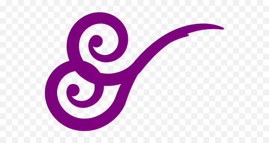 Wind Swirl Gusts Purple Clip Art At - Purple Wind Emoji,Wind Clipart