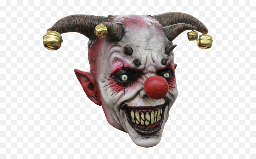 Horror Clown Face Png Transparent Png - Creepy Clown Mask Party City Emoji,Clown Face Png