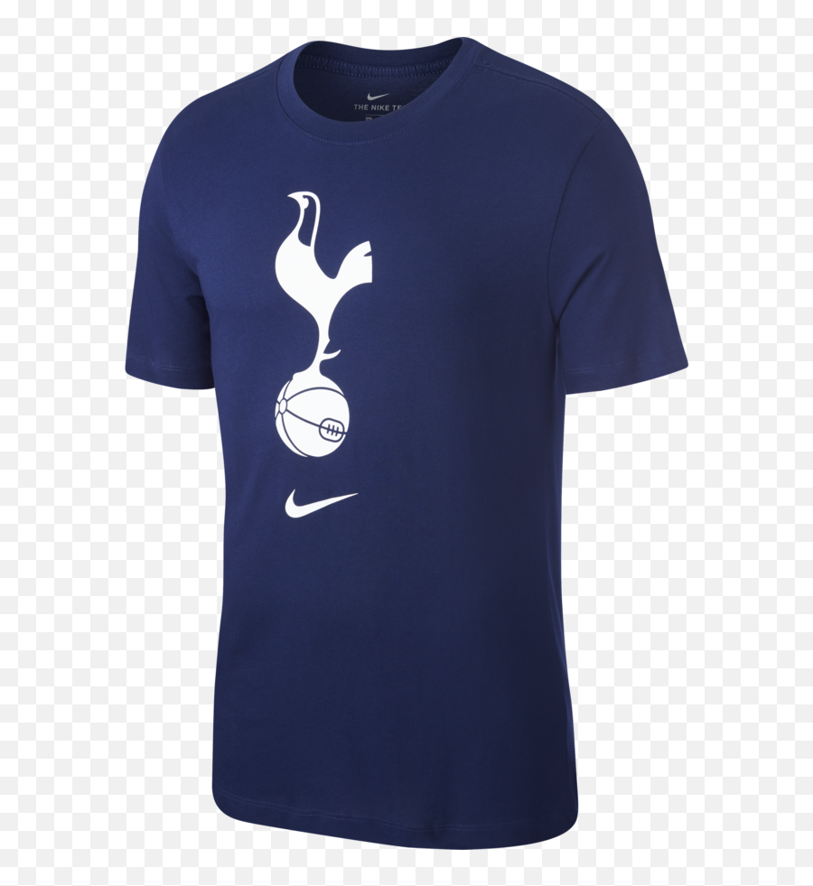 Tottenham Hotspur Crest Tee - Tottenham Nike T Shirt Cotton Emoji,Tottenham Hotspur Logo