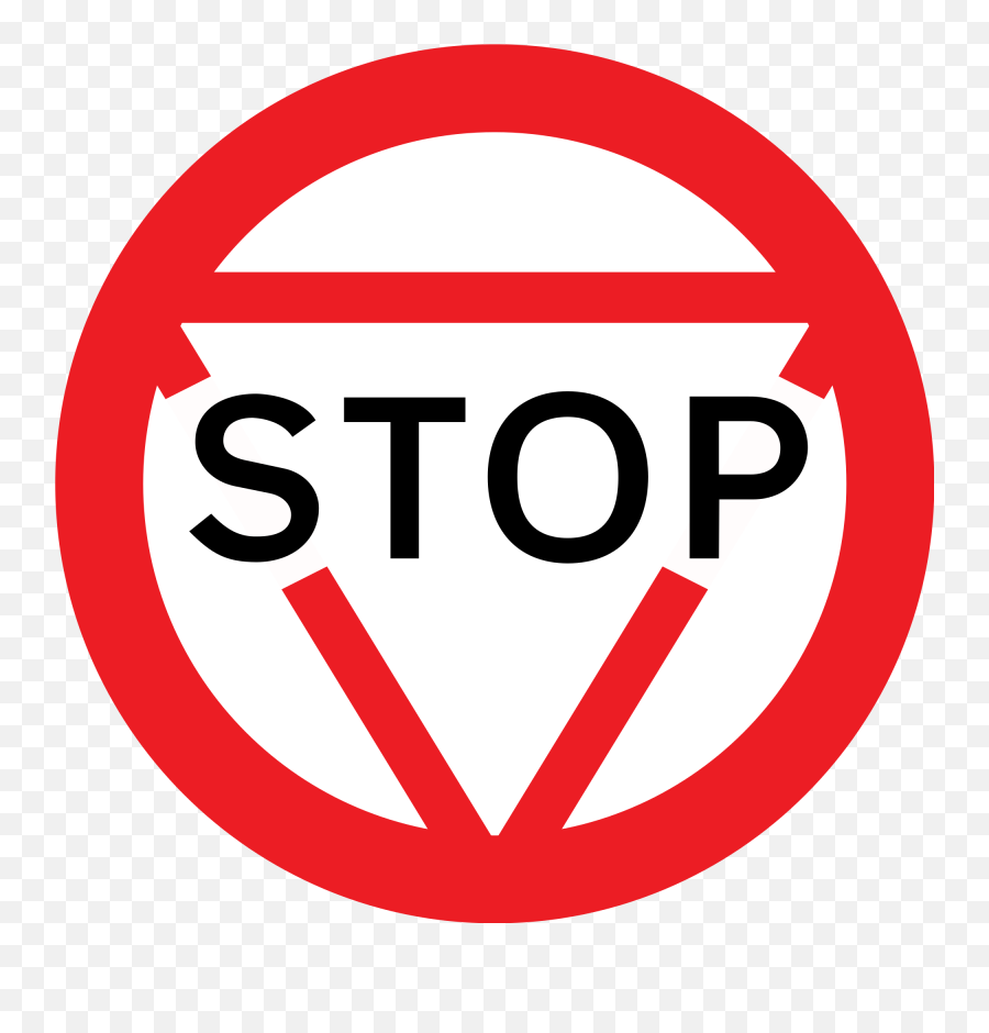 Stop Sign Image Free - Clipart Best Bond Street Station Emoji,Stop Sign Clipart