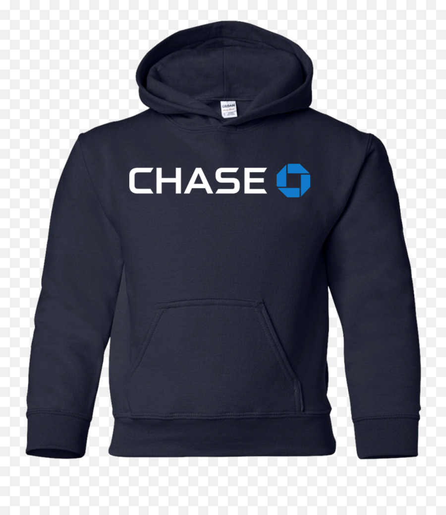 Chase Bank Gildan Youth Pullover Hoodie - Emirates Airlines Emoji,Chase Bank Logo