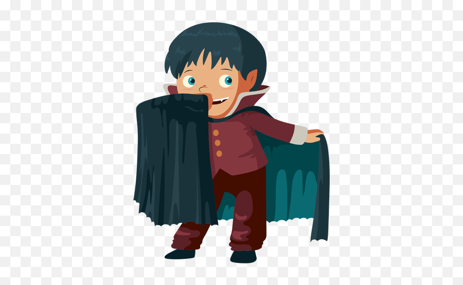Boy Wearing Vampire Costume - Transparent Png U0026 Svg Vector File Fictional Character Emoji,Vampire Png