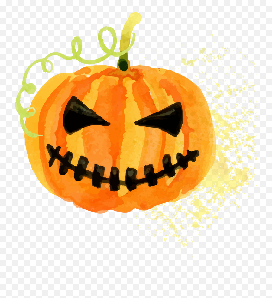 Halloween Costume Pumpkin Jack - Ou0027lantern Halloween Emoji,Watercolor Pumpkin Clipart