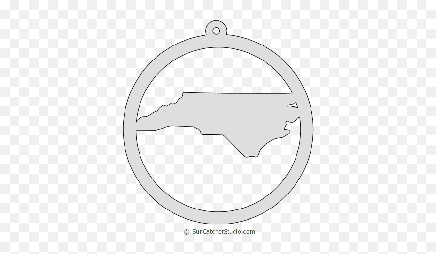 North Carolina Map Outline Printable State Shape Stencil Emoji,North Carolina Outline Png