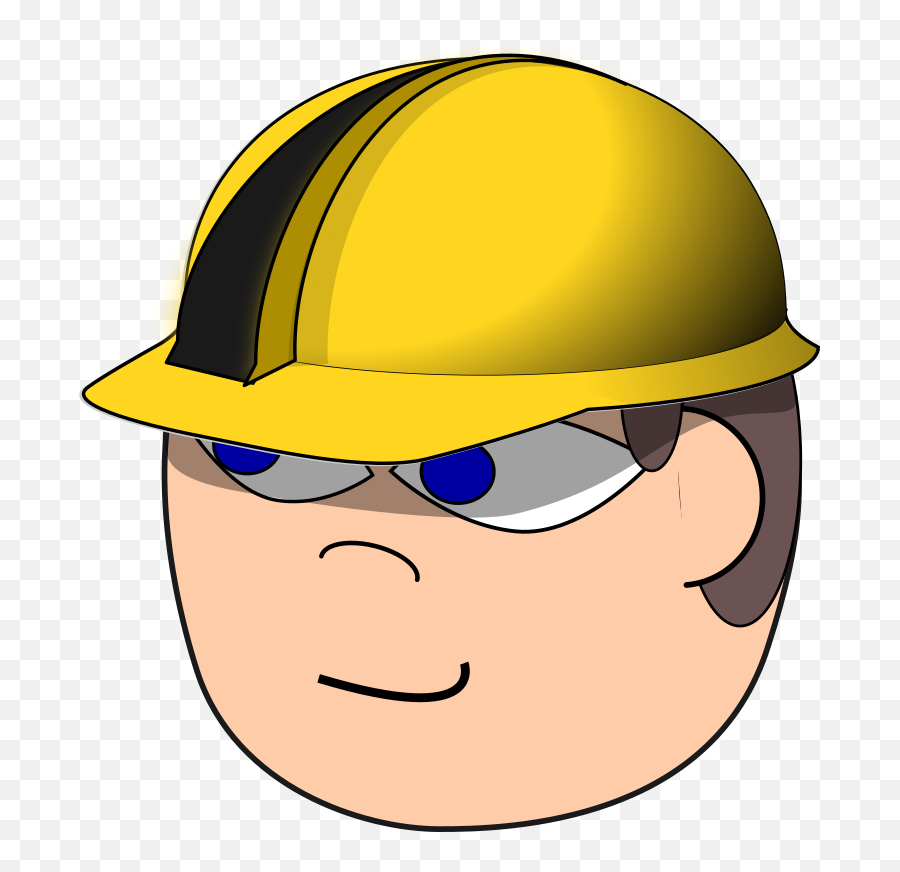 Construction Worker Clipart Images - Safety Hat Clipart Emoji,Construction Worker Clipart