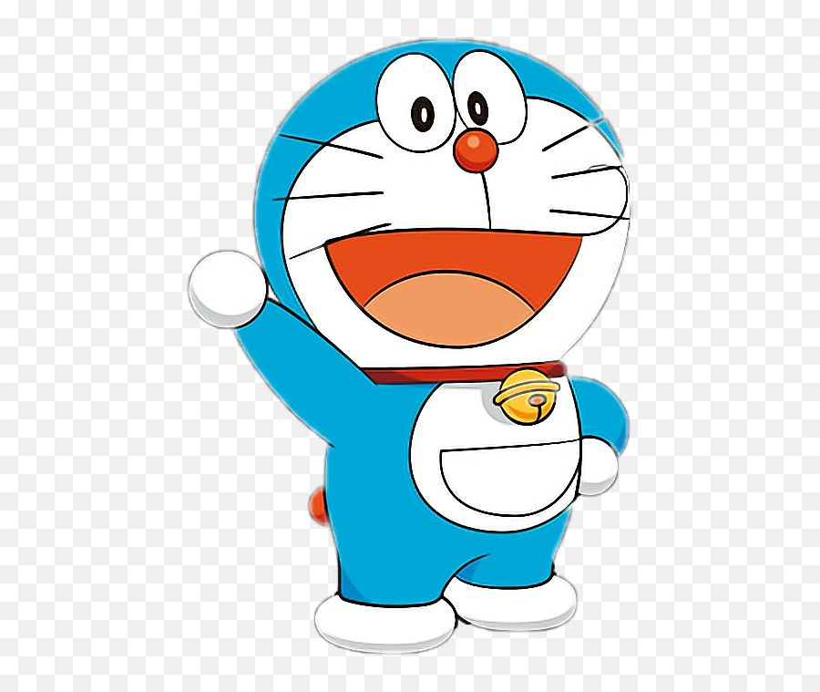 Hello Doraemon Happy Sticker By Danny Dora Emoji,Wave Hello Clipart