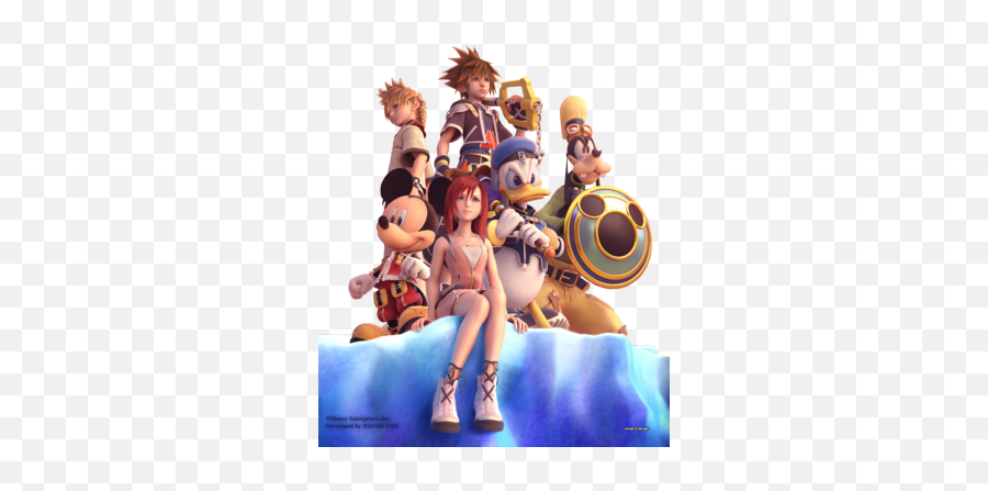 Kingdom Hearts Render - Kingdom Hearts 2 Art Emoji,Kingdom Hearts Png