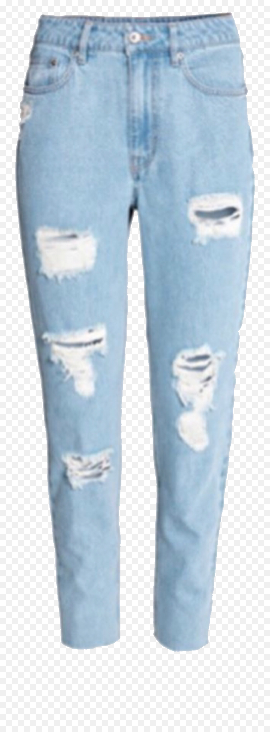 Womenu0027s Light Blue Skinny Jeans Transparent Cartoon - Jingfm Emoji,Jeans Clipart