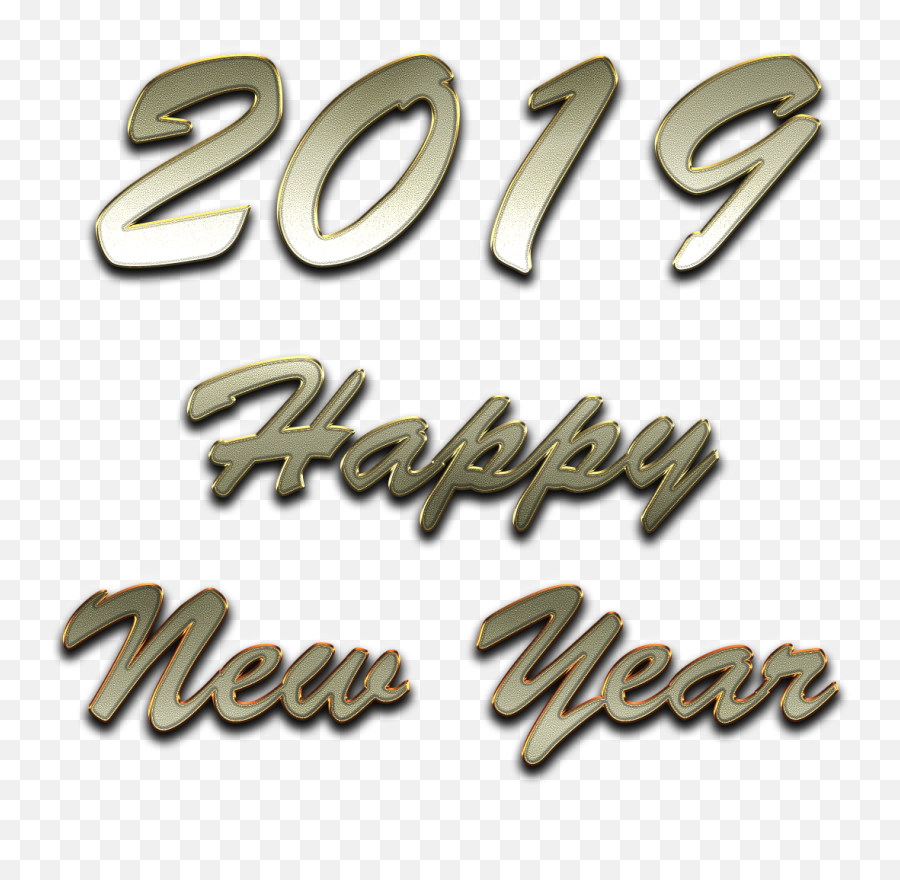 2019 Happy New Year Png Transparent - Happy New Year Transparent Emoji,Happy New Year 2019 Png