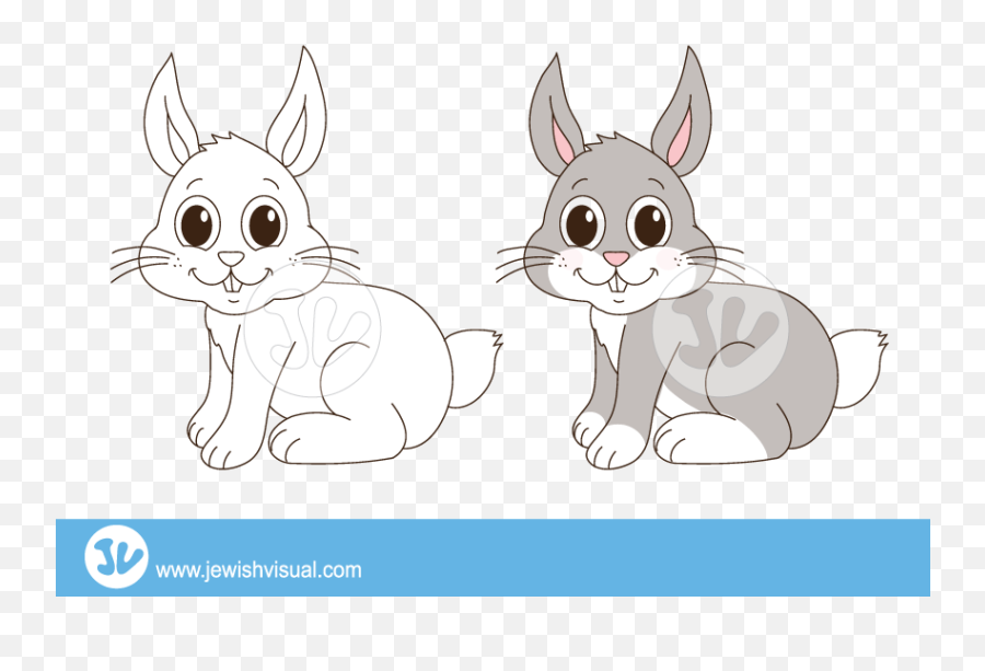 Rabbit - Clipart Rabbit Full Size Png Download Seekpng Happy Emoji,Rabbit Clipart