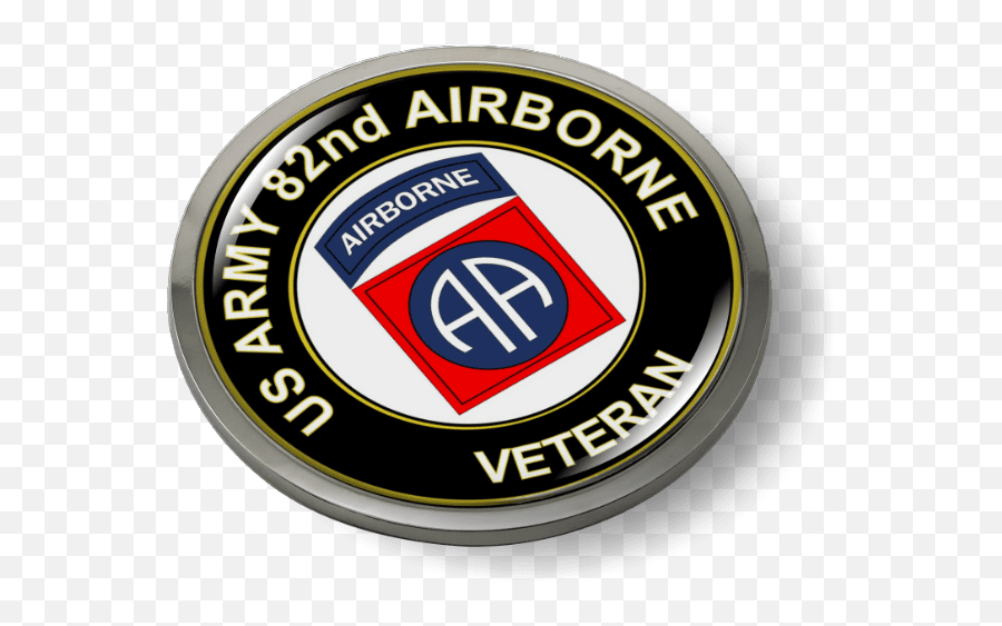82nd Airborne Veteran 3d Emblem - Solid Emoji,82nd Airborne Logo
