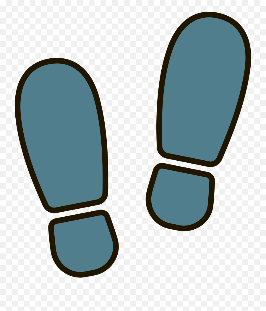 Footsteps Clipart - Dot Emoji,Footsteps Clipart