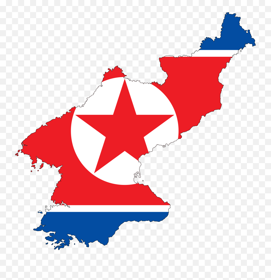 North Korea Flag In Country Clipart Emoji,U.s.flags Clipart