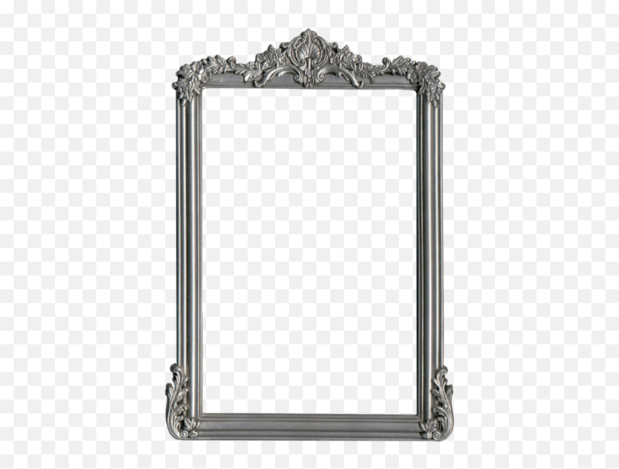 Download Silver Photo Frame Png - Silver Photo Frame Png Emoji,Silver Frame Png