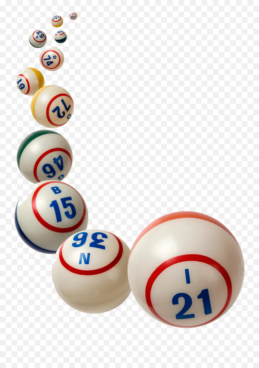 Bingo Night Clip Art Transparent - Bingo Balls Png Bingo Balls Transparent Background Emoji,Bingo Card Clipart