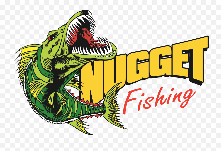 Download Hd Nugget Fishing Logo Nugget - Fishing Logo Free Download Emoji,Fishing Logo