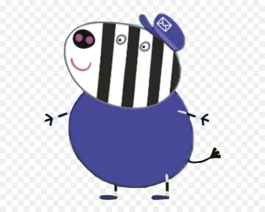 Mr Zebra Peppa Pig Wiki Fandom Emoji,25 Png