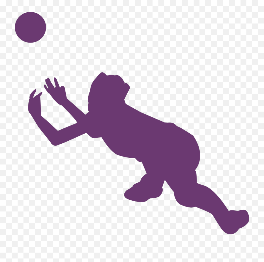 Volleyball Silhouette Svg Cut File Emoji,Volleyball Silhouette Png
