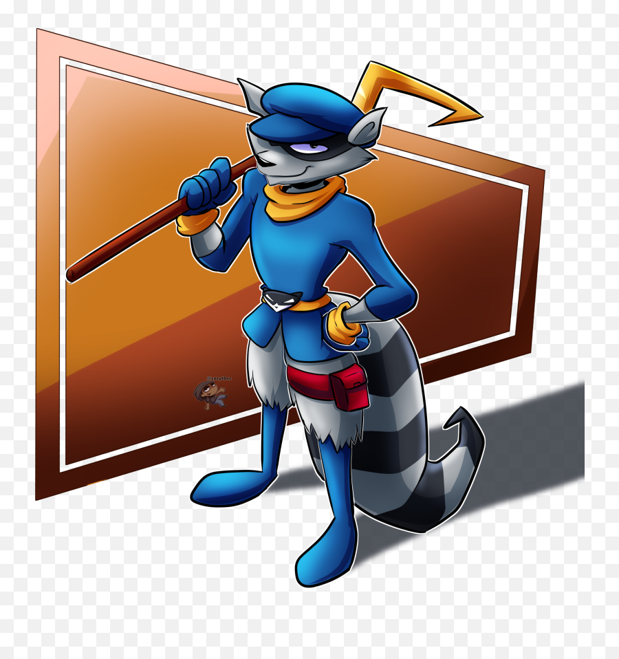 Mmmmmm Sly Cooper By Corythec On Newgrounds Emoji,Sly Cooper Transparent