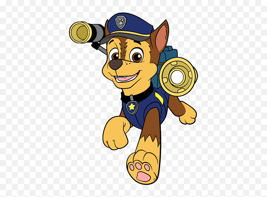 Chase Paw Patrol Clipart Png 1 - Chase Paw Patrol Clipart Emoji,Paw Clipart