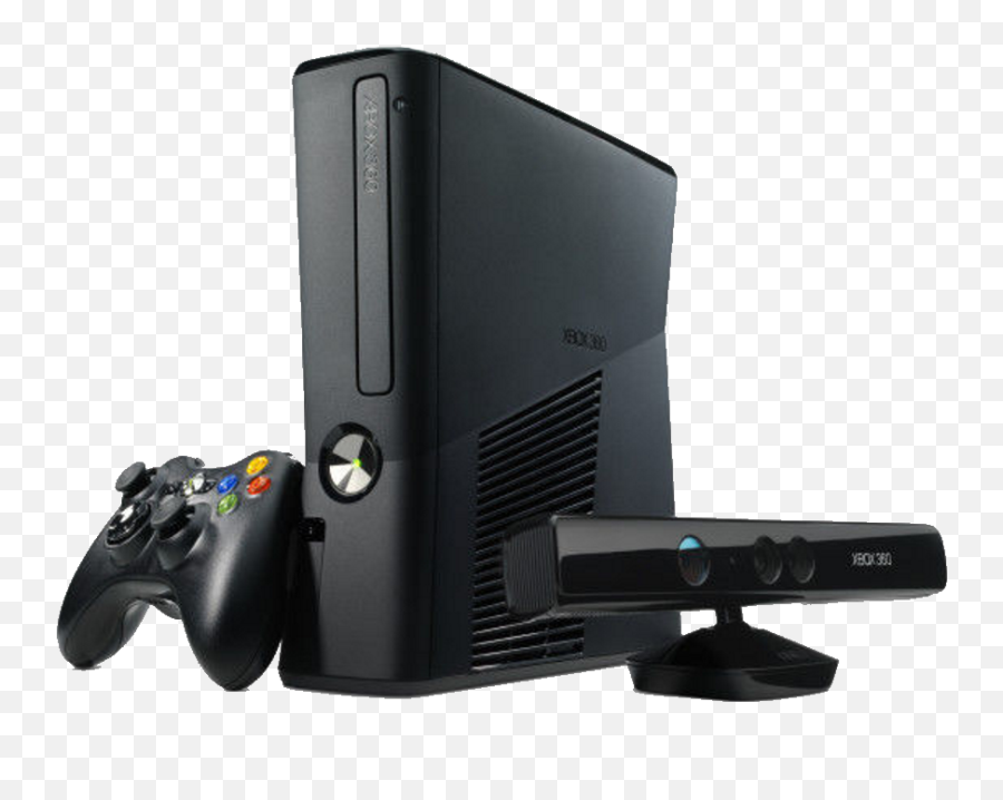Xbox - Xbox 360 Slim Com Kinect Emoji,Xbox Png