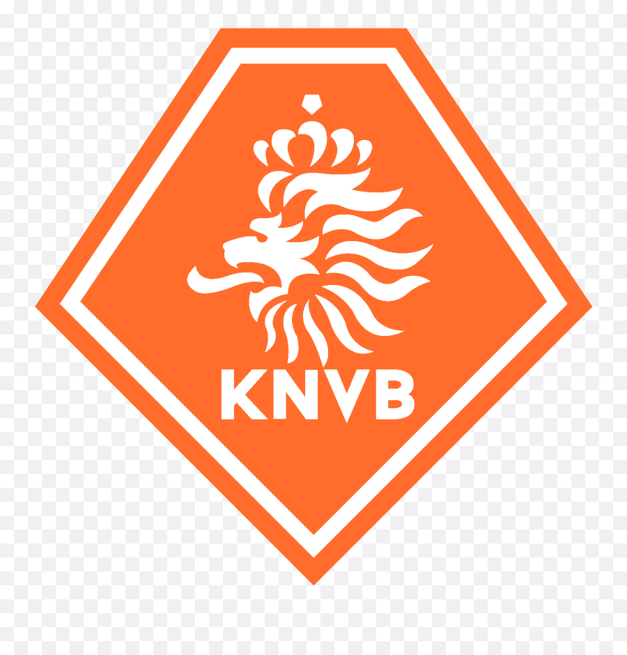 Library Of Knvb Logo Png Black And White Png Files - Logo Federacion Holandesa Futbol Emoji,Football Team Logos