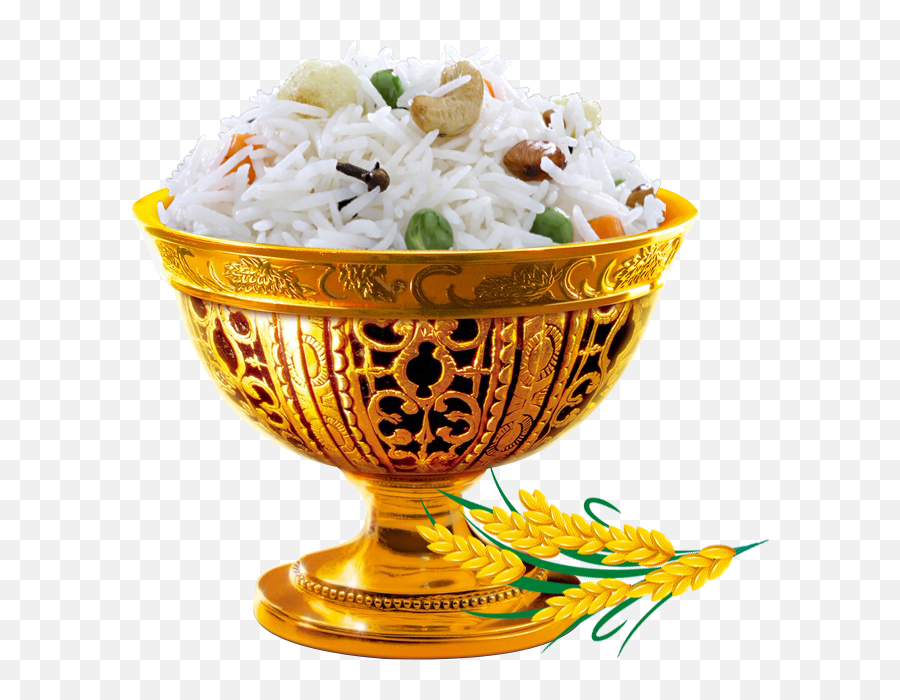 Rice Bowl Transparent Png - Rice In Golden Bowl Emoji,Rice Png