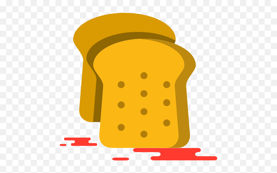 Simple Bread Png Transparent Background Emoji,Bread Transparent Background
