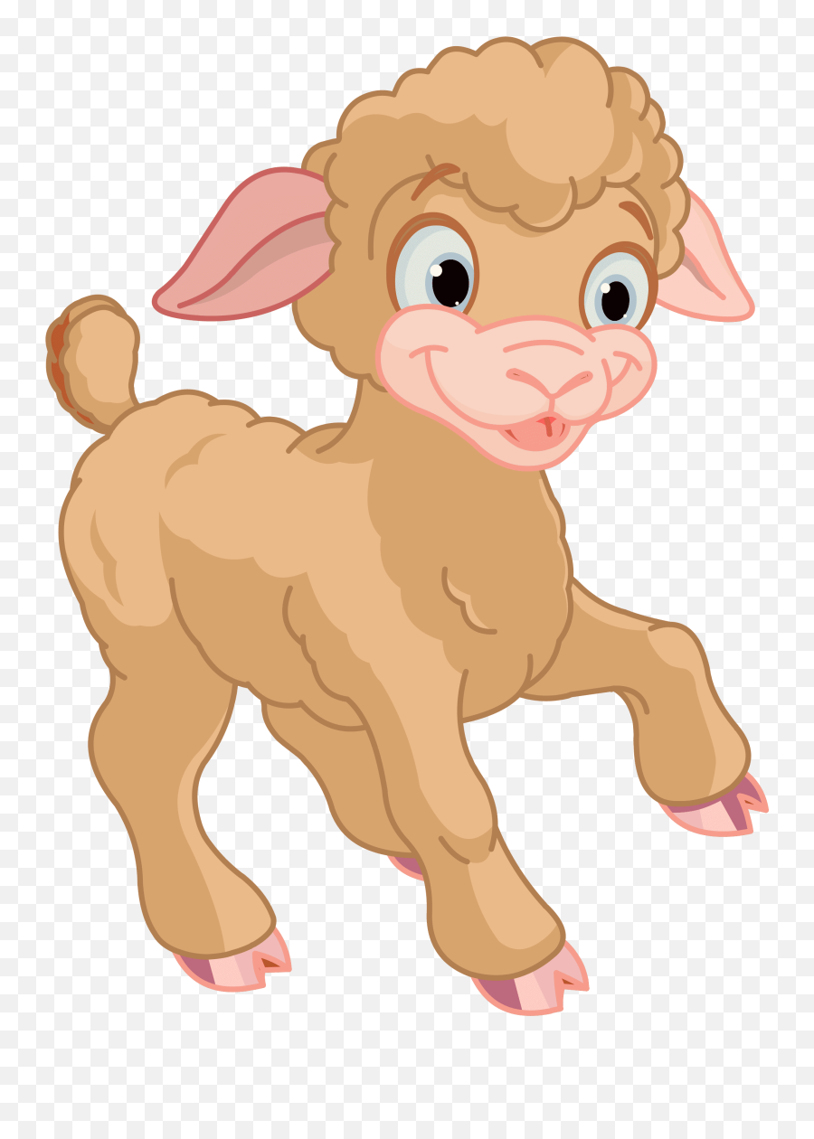 Cute Little Lamb Png Clipart - Lamb Clipart Emoji,Cute Clipart