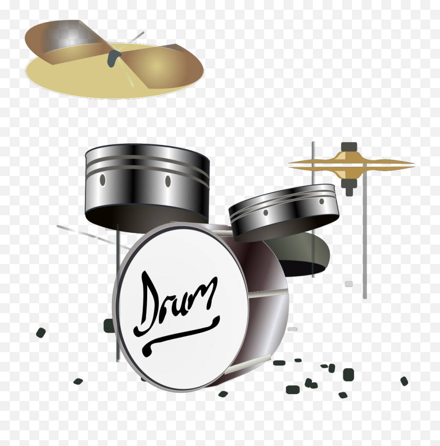 Drum Set Svg Vector Drum Set Clip Art - Drum Kit Emoji,Drum Set Clipart