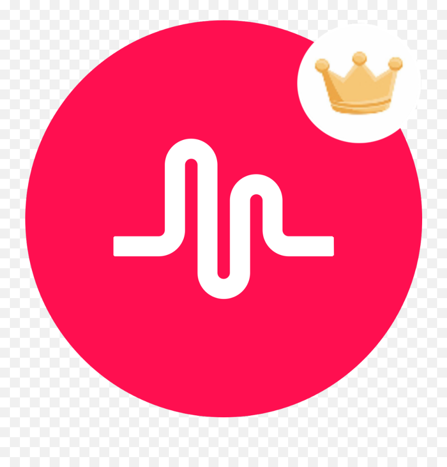 Musically Crown Png - Musical Ly Emoji,Tiktok Logo