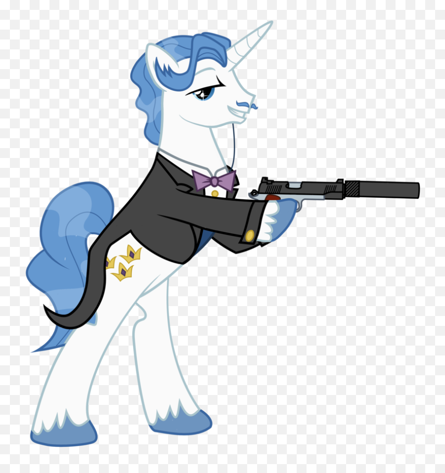 Download Mtriton Fancypants Gun Pistol Safe Simple - Fictional Character Emoji,Cartoon Gun Png