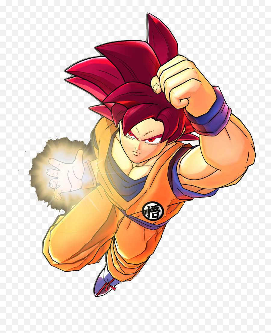 Goku Super Saiyan God Render Emoji,Dbz Png