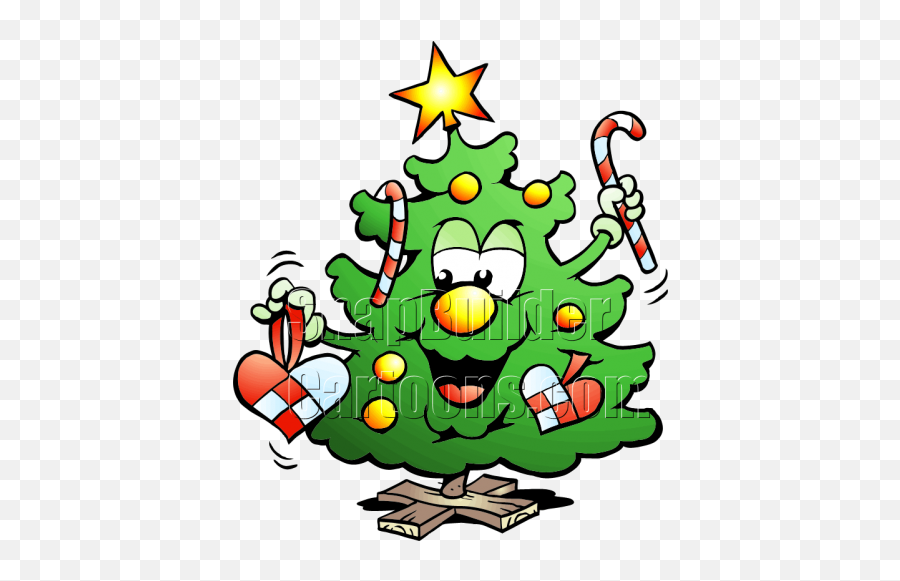 Christmas Tree Holding Candy Emoji,Christmas Tree Logo
