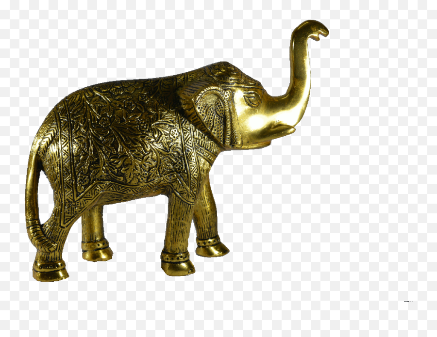 Home Decor Items Golden Elephant Big Emoji,Elephant Transparent