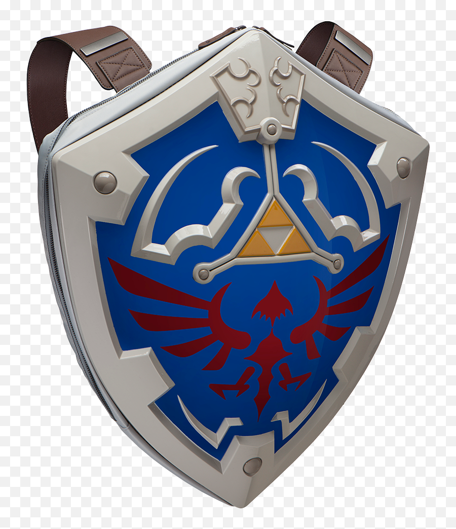 The Legend Of Zelda - Breath Of The Wild Hylian Shield Backpack Hylian Shield Bag Emoji,Breath Of The Wild Logo