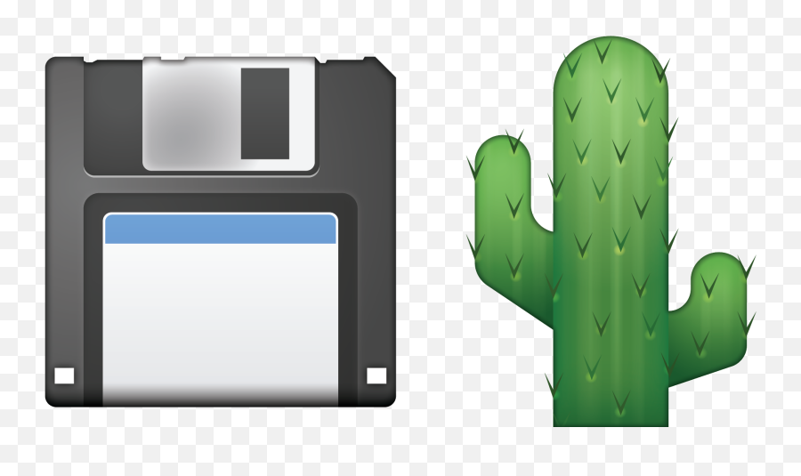 Disk Cactus Emoji,Cactus Transparent