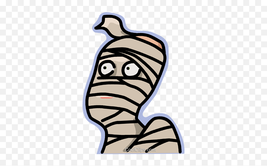 Scary Mummy Royalty Free Vector Clip Art Illustration Emoji,Horror Movie Clipart