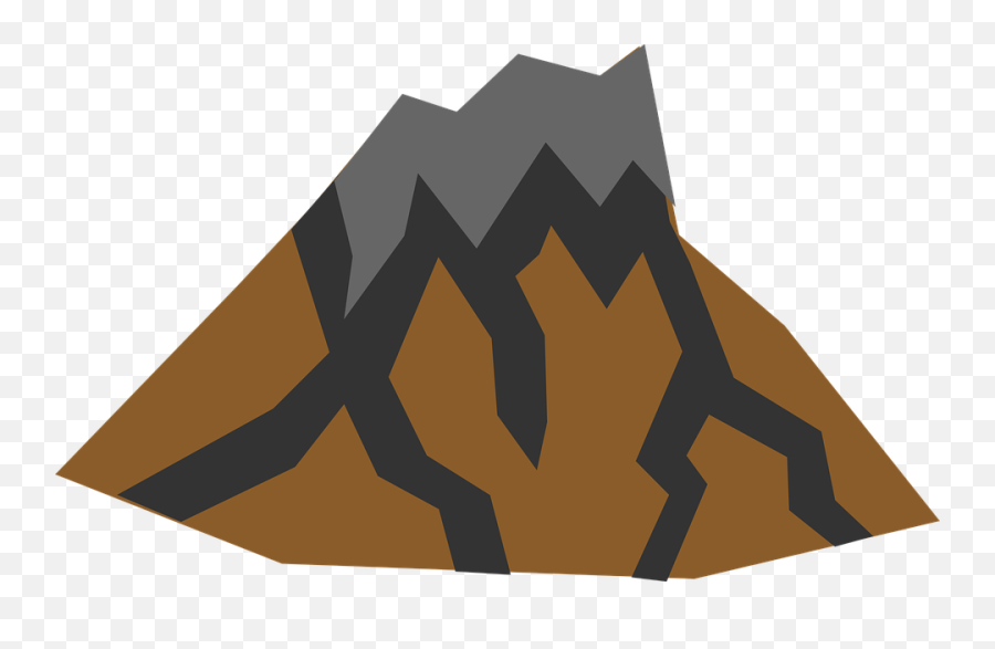 Clipart Volcano Mountain Free Clipart Images Image Emoji,Free Mountain Clipart