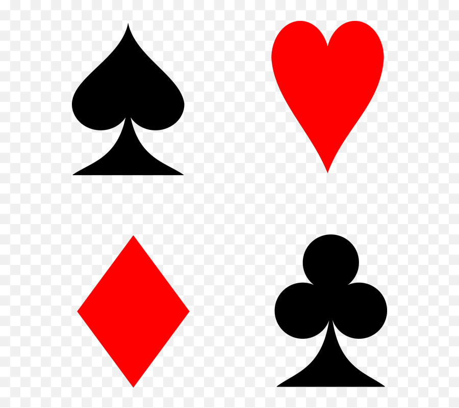 Playing Cards Suit - Free Vector Graphic On Pixabay Emoji,Playing Cards Transparent Background